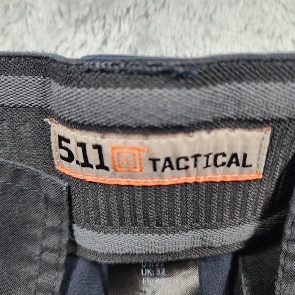 5.11‎ Tactical Pants Mens 32x30 Navy Blue Ripstop Cargo Workwear Outdoor Utility - Picture 5 of 9
